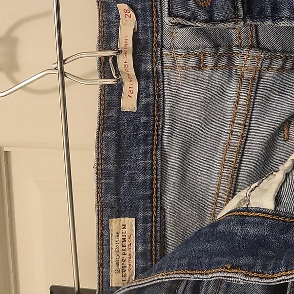 LEVI'S 721 High Rise Skinny - Picture 2 of 3